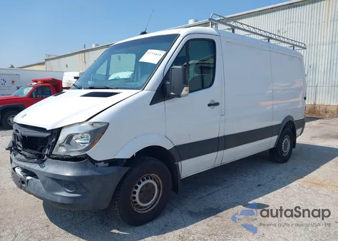 2015 Mercedes-Benz Sprinter 2500 Normal Roof from USA, damaged, VIN WD3PE7DC9FP106941